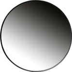 Doutzen, Rundt spejl, sort, H80x5x80 cm, metal