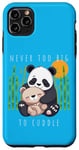 Coque pour iPhone 11 Pro Max Panda Lover Ours en peluche adorable pour enfants Maman Animal Baby Shower