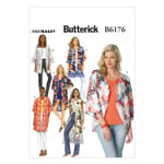 Butterick 6176- kimono til dame