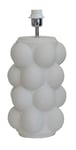 Hallbergs Belysning - Bubbels Lampfot Vit XL 47cm från Sleepo