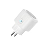 Prise Smart Plug Wifi Wabecil Télécommande APP Bluetooth,50*50*64mm-Blanc