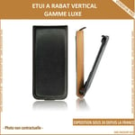 HOUSSE ETUI COQUE RABAT FLIP CLAPET POUR NOKIA XL NOIR