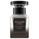 Abercrombie & Fitch Herrdofter Authentic Night Eau de Toilette Spray 30 ml (10.867,00 kr / 1 l)