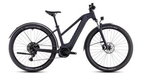 Vtt electrique semi rigide cube reaction hybrid performance 500 allroad trapeze shimano cues 9v 500 wh 29   noir night 2025