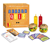 Dujardin – Burger Quiz – Jeu de société – Jeu télévisé – Répondez aux questions et gagnez le plus de Miam – Se joue en famille et entre amis – 2 à 7 joueurs – Dès 12 ans