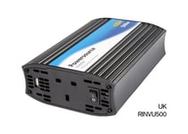 RING – PowerSource inverter 500Wwith 2.1A USB - Euro (REINVU500)