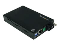 Startech.Com 10/100 Mbps Multi Mode Fiber Media Converter Sc - Up To 1.2 Miles/2Km (Et90110sc2) - Fibermedieomformer - 100Mb Lan - 100Base-Fx - Rj-45 / Sc Flermodus - Opp Til 2 Km - 1310 Nm - For P/N: Etchs2u, Sva12m2neua, Sva12m5na