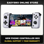 EasySMX M05 Type C -peliohjain, Cloud Gaming -matkapuhelinohjain Android-puhelimelle/Xbox Game Passille/iPhone 15:lle, kartoitustoiminto