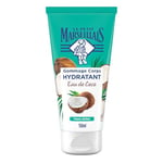 Le Petit Marseillais | Gommage Corps Hydratant Eau de Coco (tube de 150 ml) – Exfoliant corps pour peaux sèches