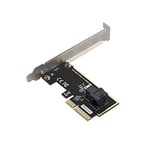 Allowish PCIe3.0 4X to U.2 SFF-8643 PCIe x4 Riser Card PCI-E 2.5 NVME adpter 8643 ssd add on