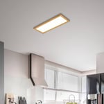 Lucande Aurinor LED-paneeli luonnon tammi 86 cm