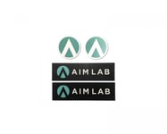 Aim Lab Sticker Pack (4pcs)