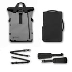 WANDRD PRVKE 21 Backpack Photography Bundle - Makalu Grey