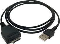 Câble USB de données Compatible avec Sony VMC-MD2 pour Cyber-Shot DSC-HX1,DSC-HX5,H20,H55,TX7,TX9,T500,T900,W210,W215,W220,W230,W270,W275,W290