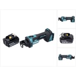 Dco 181 G1 Affleureuse plaque de plâtre sans fil 32000 tr/min Brushless 18V + 1x Batterie 6,0 Ah - sans chargeur - Makita