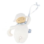 KALOO - Doux Sommeil - Peluche Musicale Mouton Endormi - Berceuse Hush Little Baby - Peluche Nomade pour Endormir Bébé - 20 cm - Blanc - Dès la Naissance, K221005