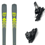 BLACK CROWS Pack ski Black Crows Octo Yellow 25 + Fixations Homme Gris / Jaune taille 167 2025