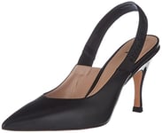 HUGO Femme Tonic Sling85-C Slingback, Noir, 35.5 EU