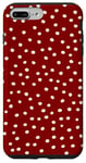 iPhone 7 Plus/8 Plus Boho Polka Dot Design Pattern Rockabilly Red Case