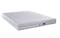 Matelas 180x200-23 cm + Oreiller Offert - Confort Ferme- Spécial Sommiers Articulés Mécaniques ou électriques - Déhoussable 4 Côtés Housse Lavable 30 ° Visco Dreams (180_x_200_cm)