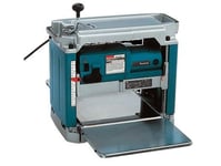 Makita 2012Nbx Høvler, 0-1,5/0-3,0 Mm, Maks 240X304 Mm, 8,5 M/Min, 1650 W Med Stativ