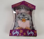 Tiger Furby electronique Gris Peluche interactive Model 70-800 Rare vintage/EBSN