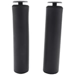 Yaootely Poignees de Guidon Moto BMX VTT Velo de Montagne ultraleger en Silicone (Noir)