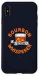 Coque pour iPhone XS Max Costume humoristique Bourbon Whisperer pour amateurs de whisky