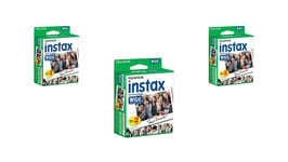 Fuji - Instax WIDE film 20shots BUNDLE with 3 x