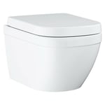 Grohe - Euro Ceramic - wc suspendu avec abattant softclose, blanc alpin 39554000