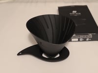 Hario Zebrang ZB-VDF-02B V60 Flat Dripper Black Size 2 For 2-4Cup Made In Japan