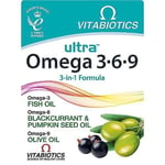 Vitabiotics Ultra Omega 3-6-9 Nutritional Supplements Capsules from Fish Oil ...