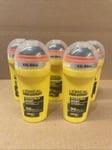 5 x L'OREAL MEN EXPERT INVINCIBLE SPORT ROLL-ON ANTI-PERSPIRANT DEODORANT 50ML