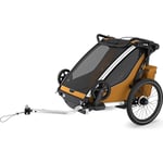 Thule Cykelvagn Chariot Sport 2 Double Gen 3 Natural Gold