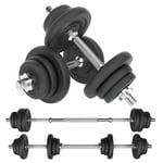 Body Revolution Cast Iron Dumbbell Set 20kg