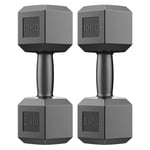 Yunyisujiao 2 Dumbbell Hexagon Dumbbells For Aerobics, 20 Kg/15 Kg/10 Kg/5 Kg Dumbbells Set Cast Iron, Family-specific Ladies Fitness Equipment (Size : 2.5KG*2)