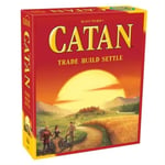 Catan Settlers Brädspel Engelska versionen Avslappnat pusselspel konfrontationsspel lämpligt för fester, familjespel, brädspel att spela med vänner Red Box Basic Edition