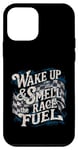 iPhone 12 mini Wake Up & Smell the Race Fuel Men's Racing Wake-Up Call Case