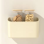 Fridge Side Storage Basket Easy Installation Plastic Elegant Magnetic