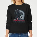 Sweat Femme War Machine Avengers - Noir - L - Noir