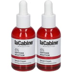 LaCabine® 4% Peptides Solution Sérum Crème 2x30 ml