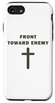 iPhone SE (2020) / 7 / 8 Front Toward Enemy – Christian Faith Military Cross of Jesus Case