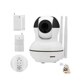 ENER-J SMART HOME WIRELESS IP HD CCTV SECURITY KIT NIGHT VISION INDOOR + SENSORS