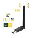 150 Mbps MT7601 Langaton verkkokortti Mini USB WiFi-sovitin LAN Wi-Fi-vastaanotin Dongle Antenna 802.11 b/g/n PC Windowsille