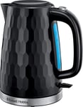 Russell Hobbs, Honeycomb Cordless Electric Kettle, 1.7 Litre, Black, 26051