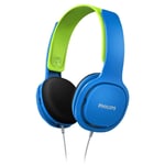 PHILIPS Shk2000Bl/00 Over Ear Kids Headphones, 85 Db Volume Limit, Noise Isolati