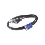 APC KVM PS/2 KABEL KVM PS/2-kabel - 3 fot NS