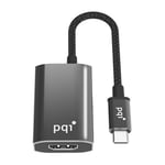 PQI R7 Mobility 2 in 1 USB-C to HDMI Adaptor 2K/4K Support with USB-C PD Charge