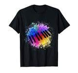 Piano T-Shirt Piano Jazz Composer Keyboard Piano Player T-Shirt