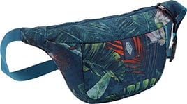 Hip Bag, Stylish Chest Bag, Belt Bag with 2 Compartments, Travel Pack, Heritage Shoulder Bag, Festival Waist Bag, Bum Bag, 25 x 14 x 8 cm, Tropical, 25 x 14 x 8cm, Hip Bag